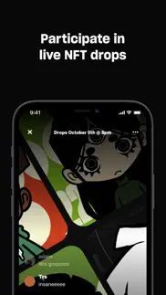 firstfloor • live nft drops iphone screenshot 1