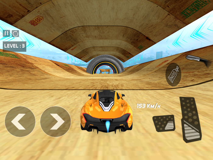 Crazy Car Stunt GT Racing Game