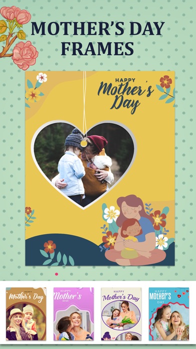 Mother's Day Frames Photo App screenshot 2