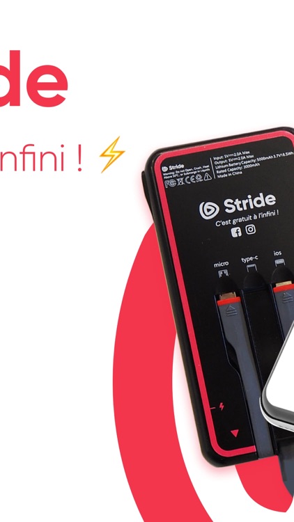 Stride - Recharge à l'infini