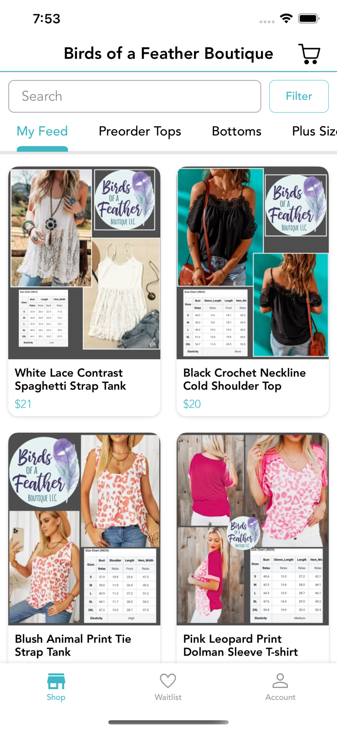 Birds of a Feather Boutique