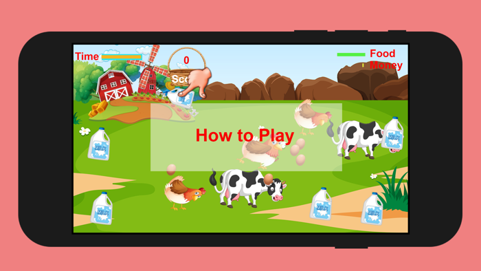 Farm Animal Chicken Cow