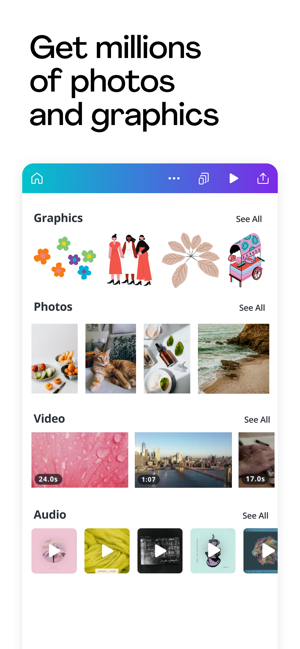 ‎Canva: Design, Photo & Video Screenshot