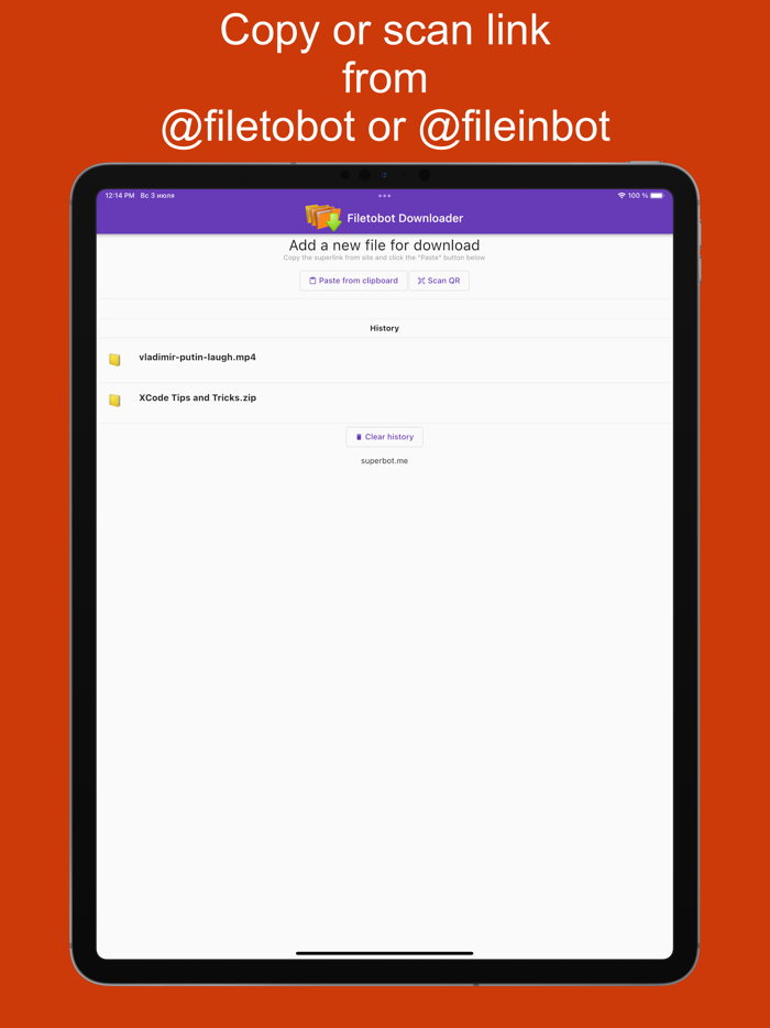 Filetobot Downloader