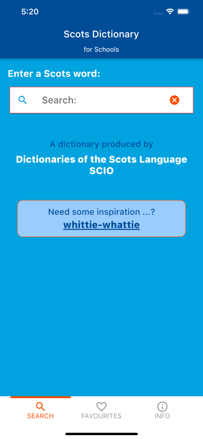 Scots Dictionary for Schools