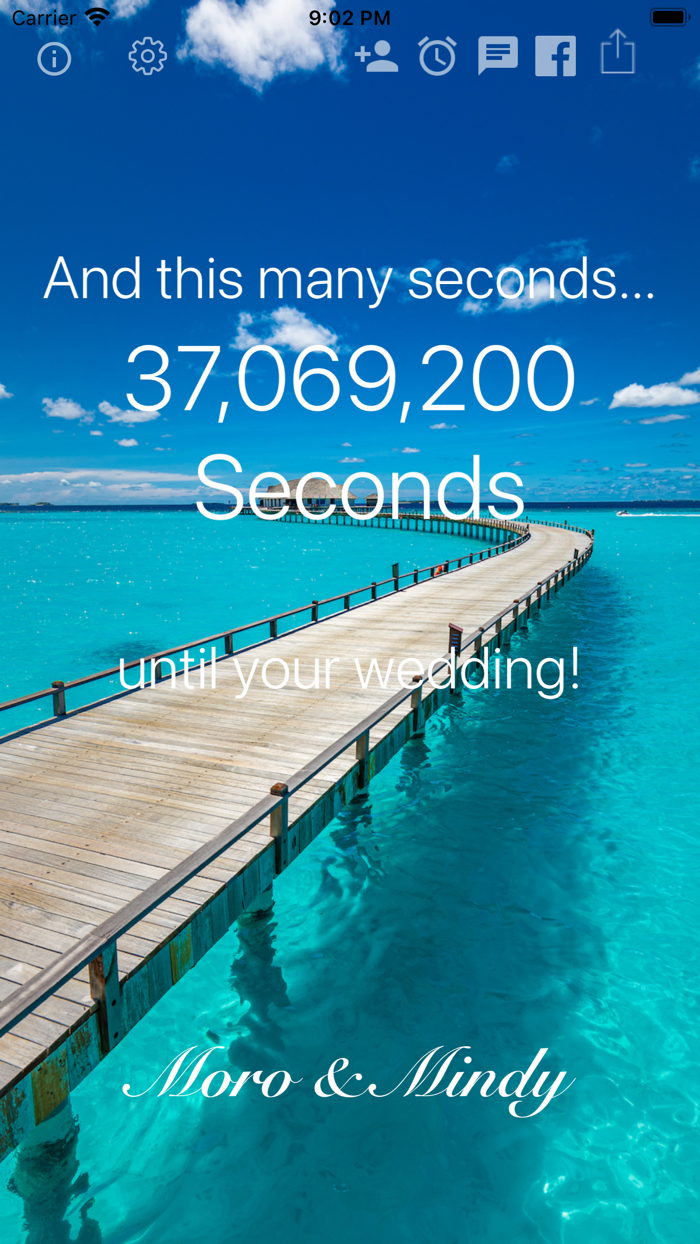 Wedding Countdown Widget