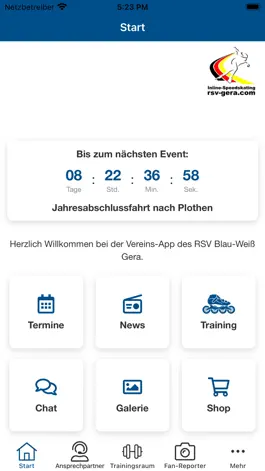 Game screenshot RSV Blau-Weiß Gera e.V. apk