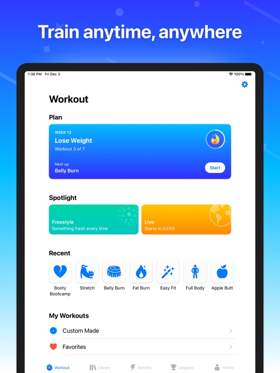 Seven: 7 Minute HIIT Workout iPad app afbeelding 2