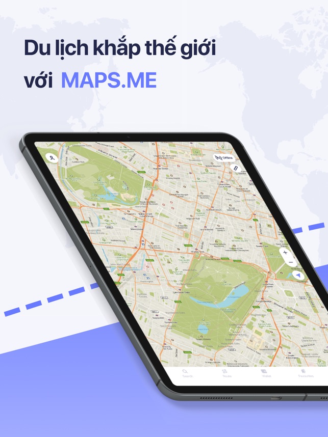 MAPS.ME Bản đồ offline GPS