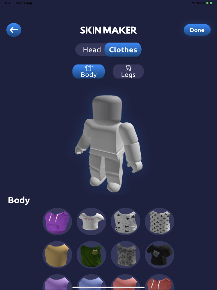 Skin Editor Studio for Roblox