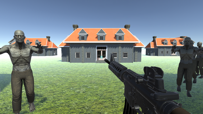 VR Defense against Zombie