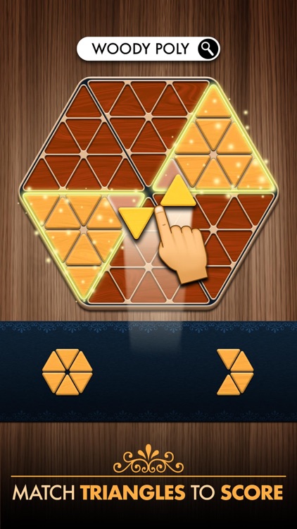 Woody Poly Block Hexa Triangle screenshot-5