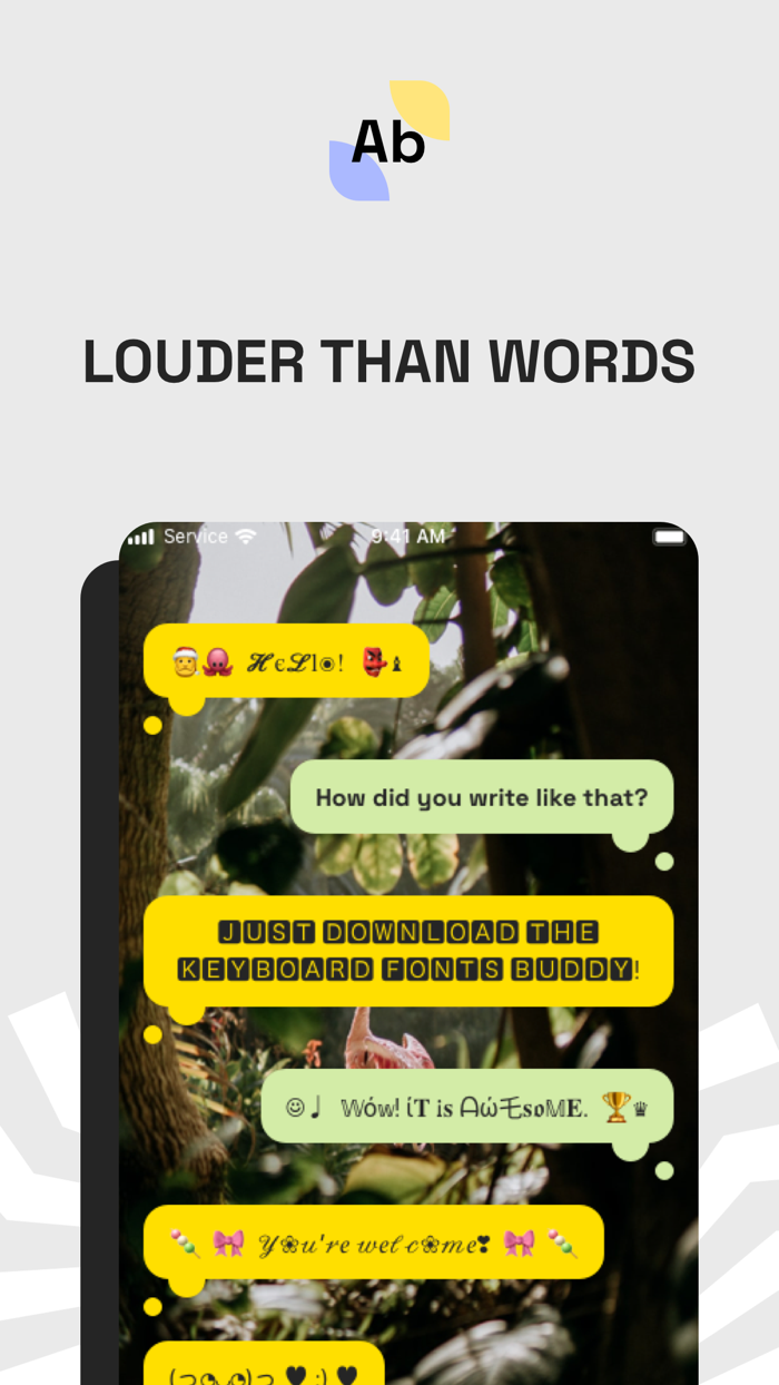 Keyboard Fonts Buddy Emojis