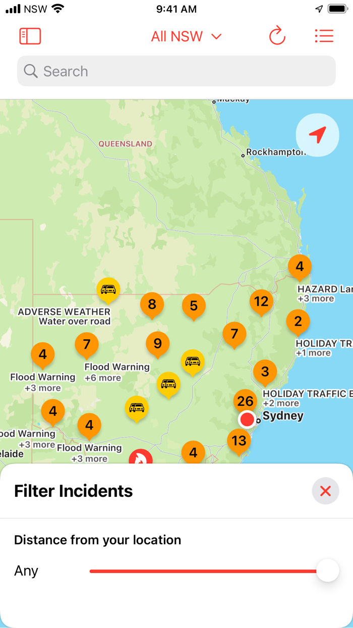 NSW Incident Alerts