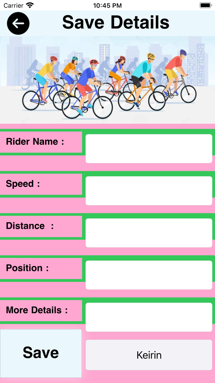 Cycle Rider Race