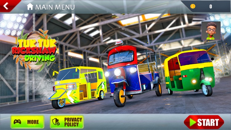 TukTuk Auto Rickshaw Taxi Game screenshot-3