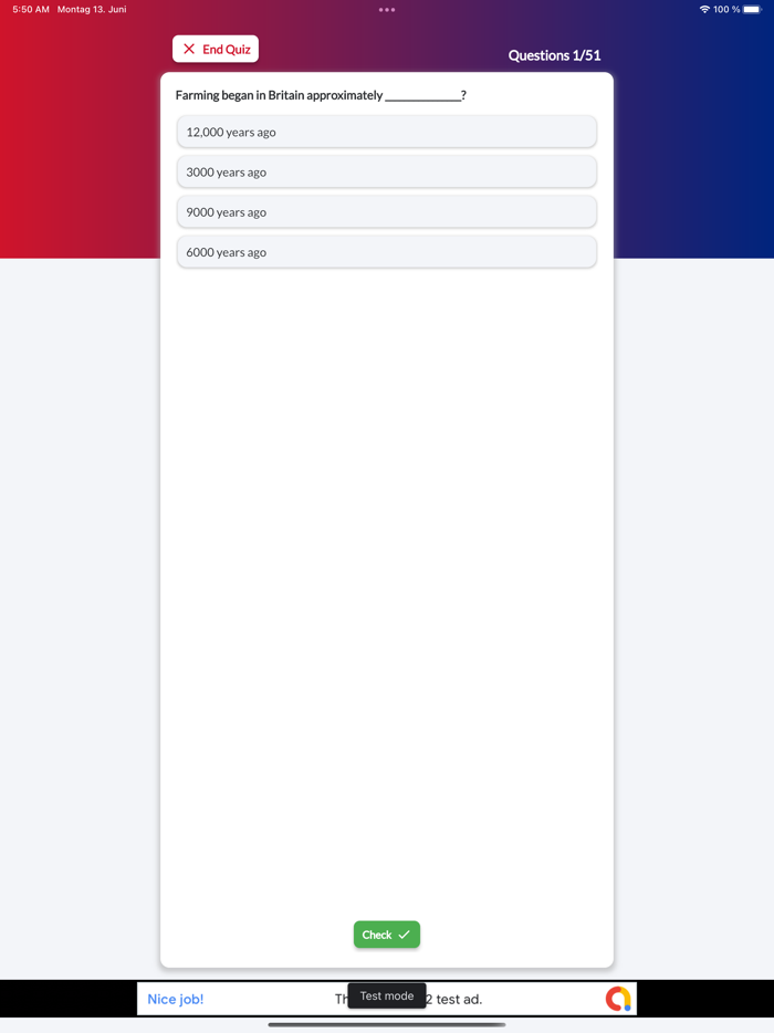 British Citizenship Test