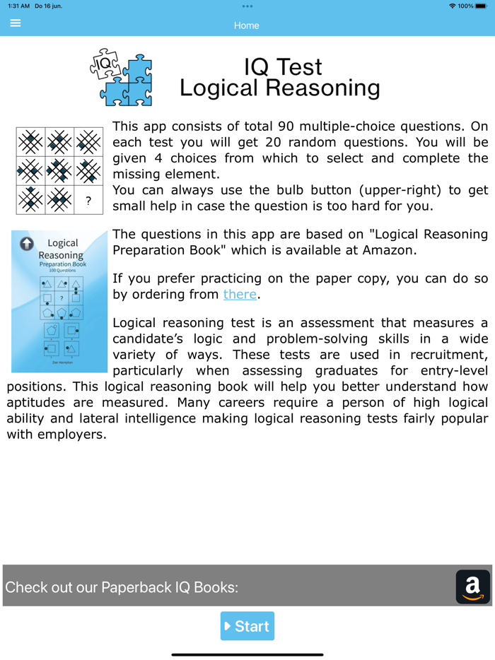 IQ Test Logical Reasoning Pro