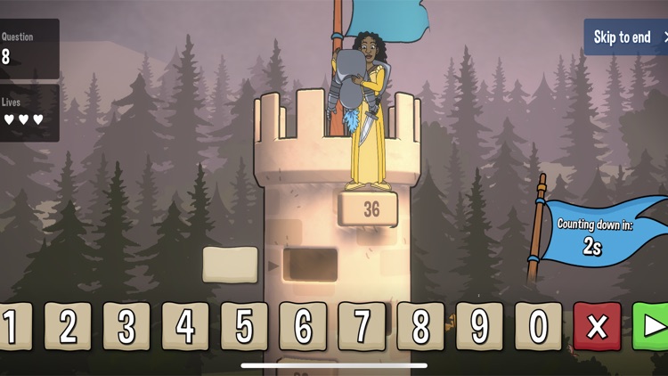 Number Knight - Maths Game screenshot-3