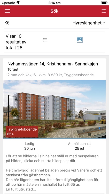 Kristinehamnsbostäder App