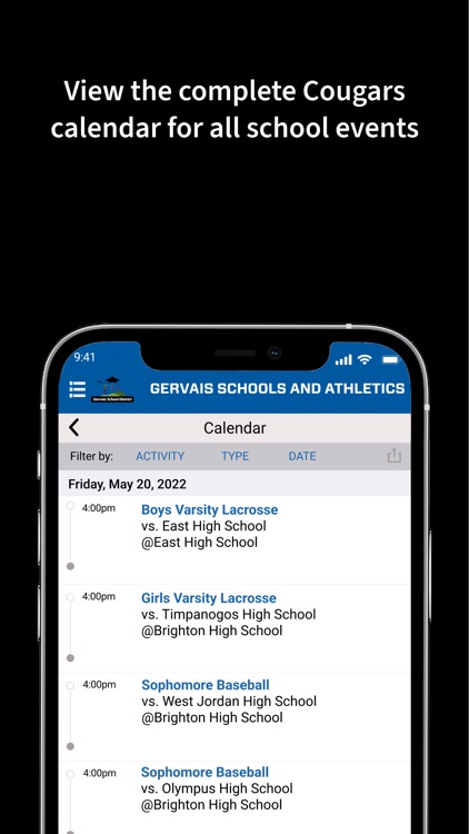 Gervais Schools and Athletics screenshot-3