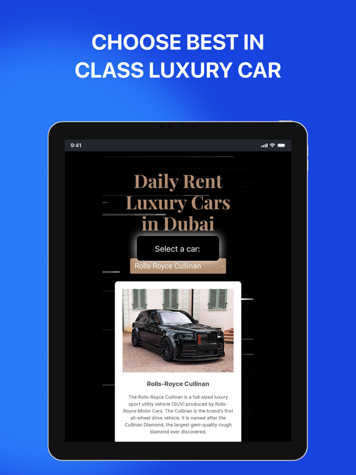 Daily Dubai Luxury Car Rental