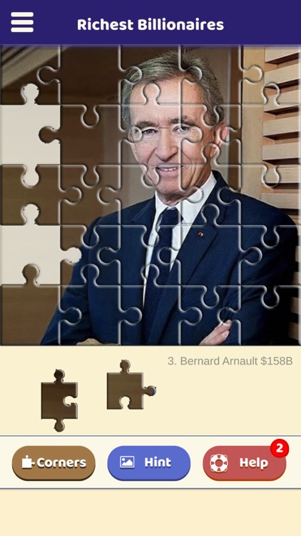 Richest Billionaires Puzzle