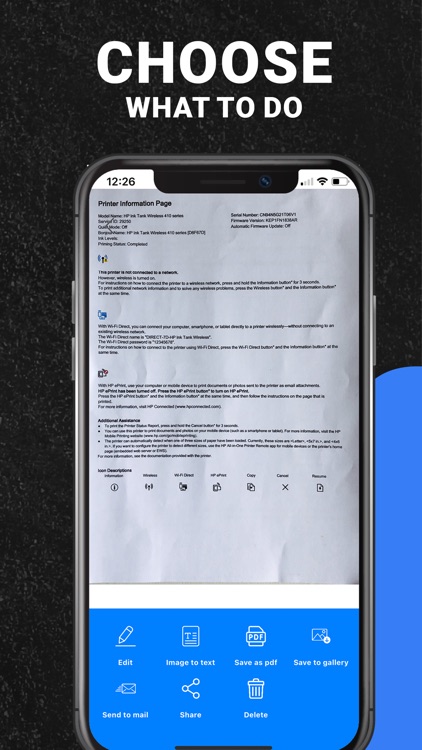 SparkScan - PDF, Card Scanner screenshot-7