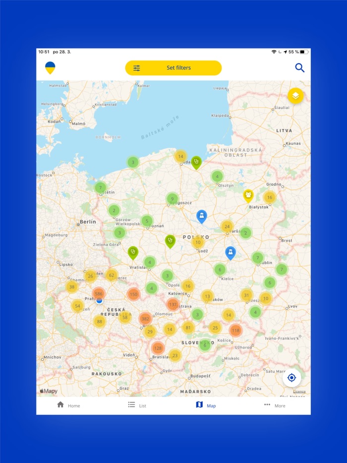 Umapa Ukrainian Community Map