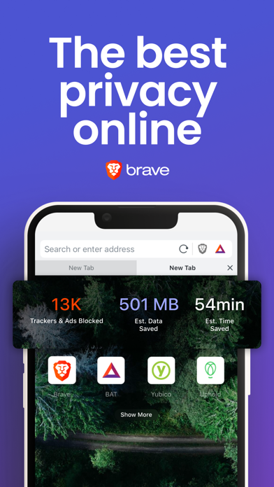Brave Private Web Browser Screenshot