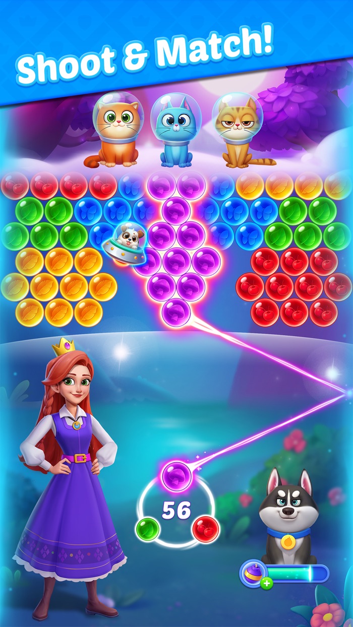 Bubble Shooter Kingdom