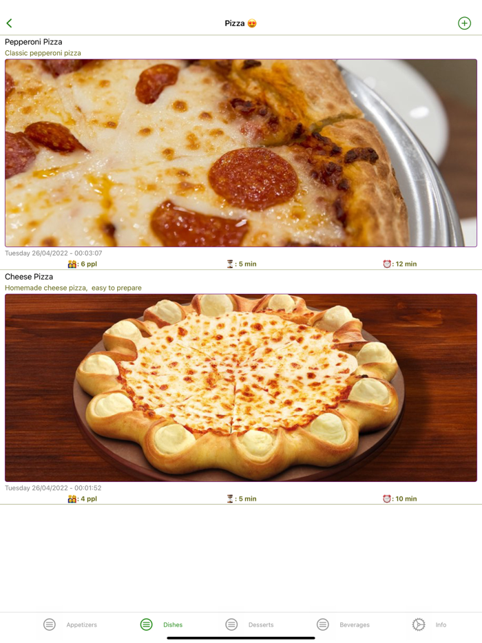 My Recipes Create and Share