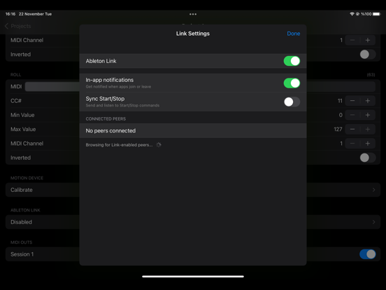 MIDI Motion for Apple Watch screenshot 4