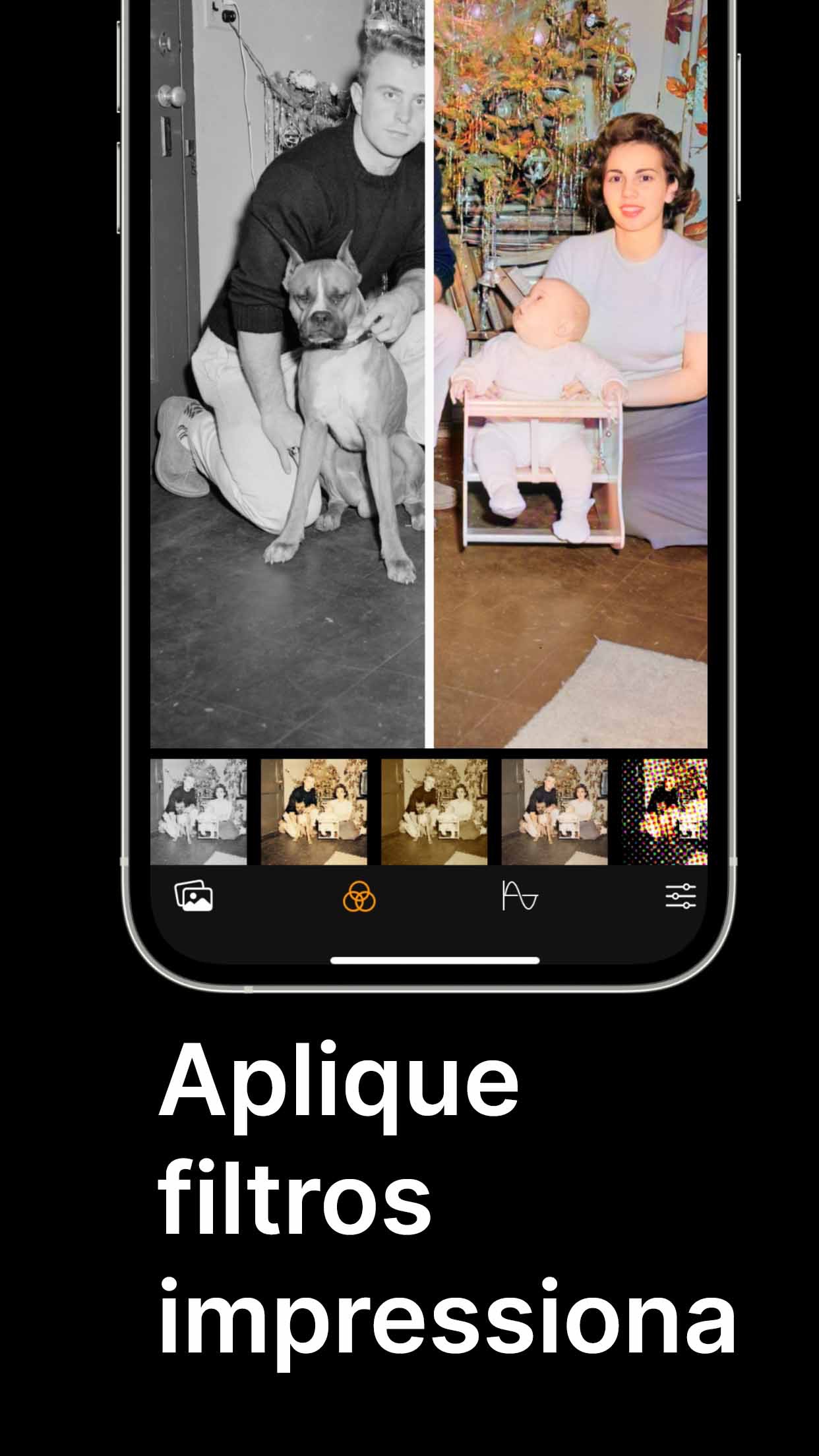 Screenshot do app Pholorize: colorir fotos