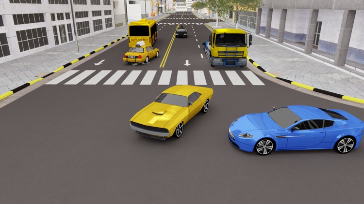 Crazy City Car Driving Game 3D screenshot-4