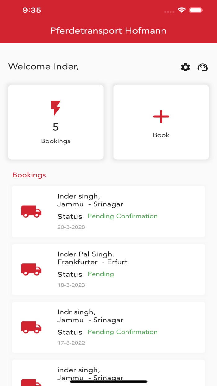 Pferdetransporte Hofmann