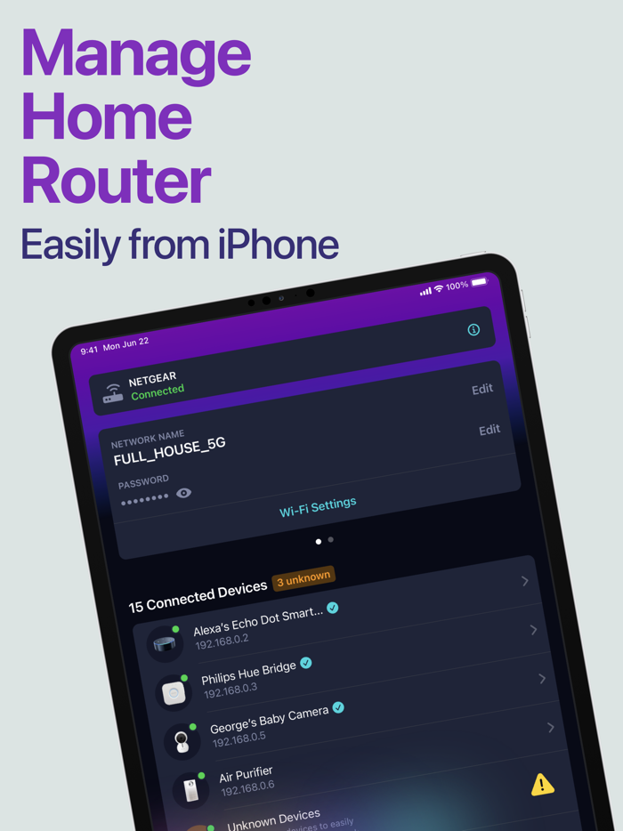 NetRouter Network WiFi App