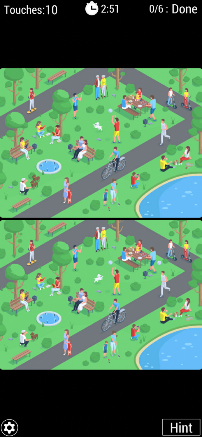 6 Differences - Spot Them