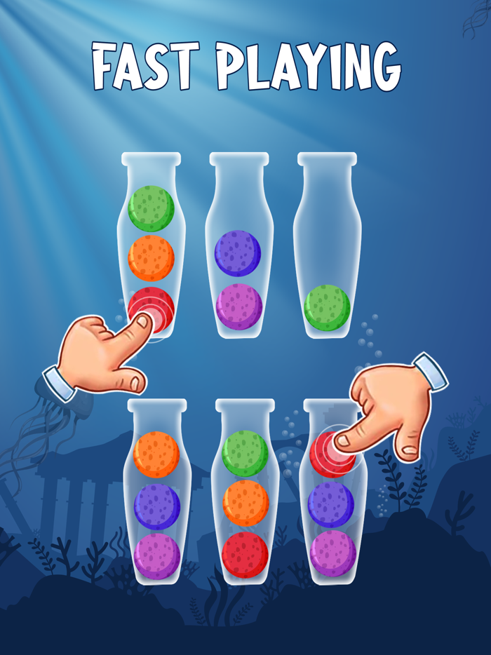 Galaxy Color Ball Sort Games