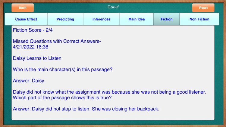 Reading Comprehension Skills 1 screenshot-7