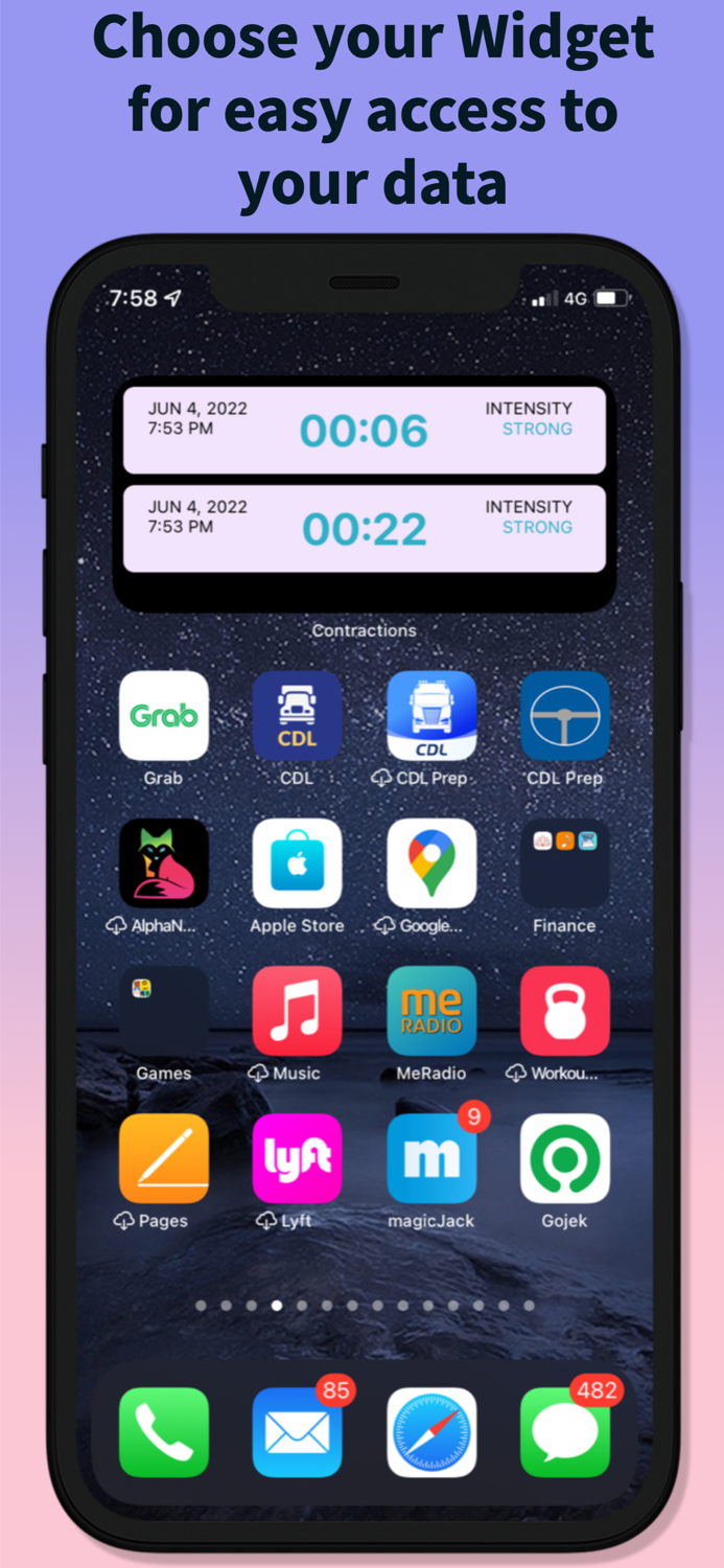 Contraction Counter, Timer