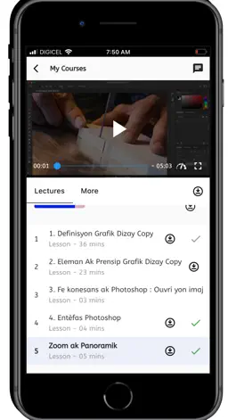Game screenshot Educ-Haiti Lekol Nimerik apk