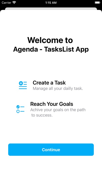 Agenda-TasksList