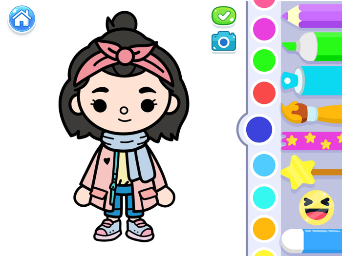 Tocca Coloring Book Glitter