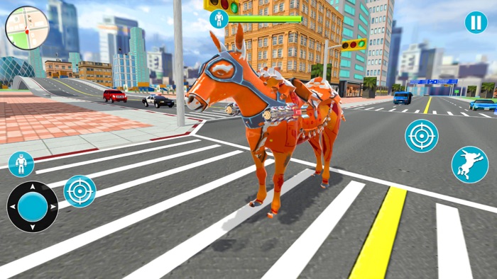 Donkey Robot Transform Car 3D