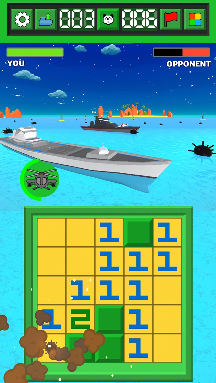 Minesweeper Battle Clash RPG