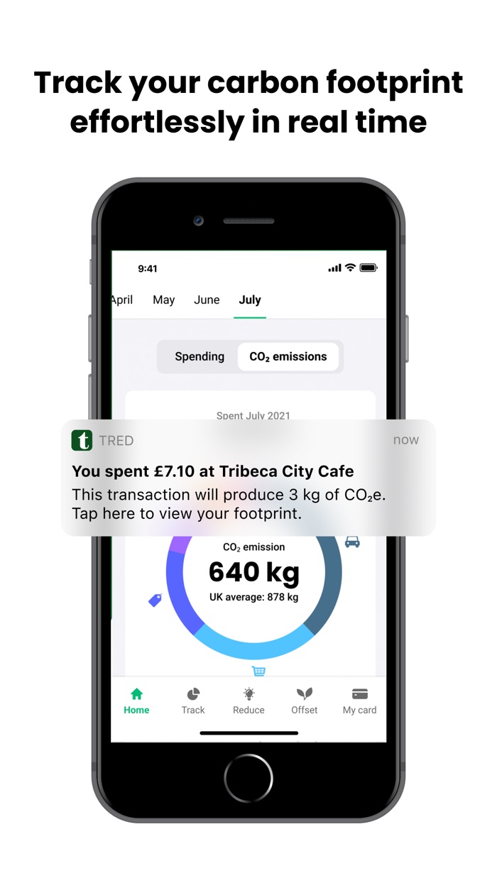 Tred - The green debit card