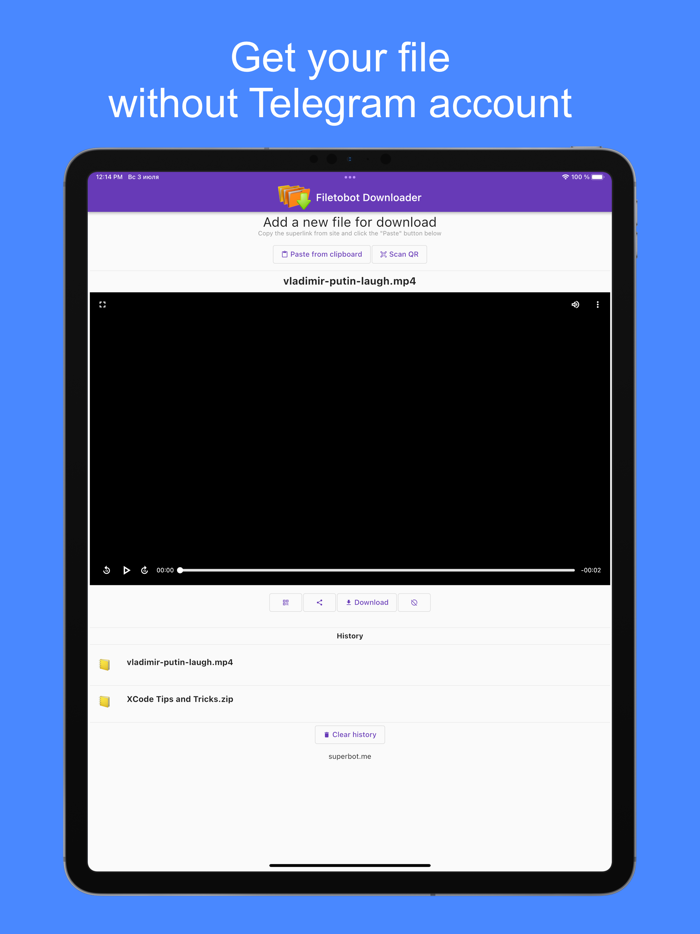 Filetobot Downloader