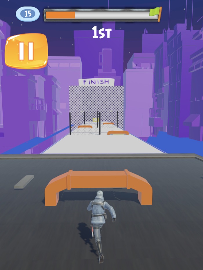 Parkour Race  Flip Fun Run