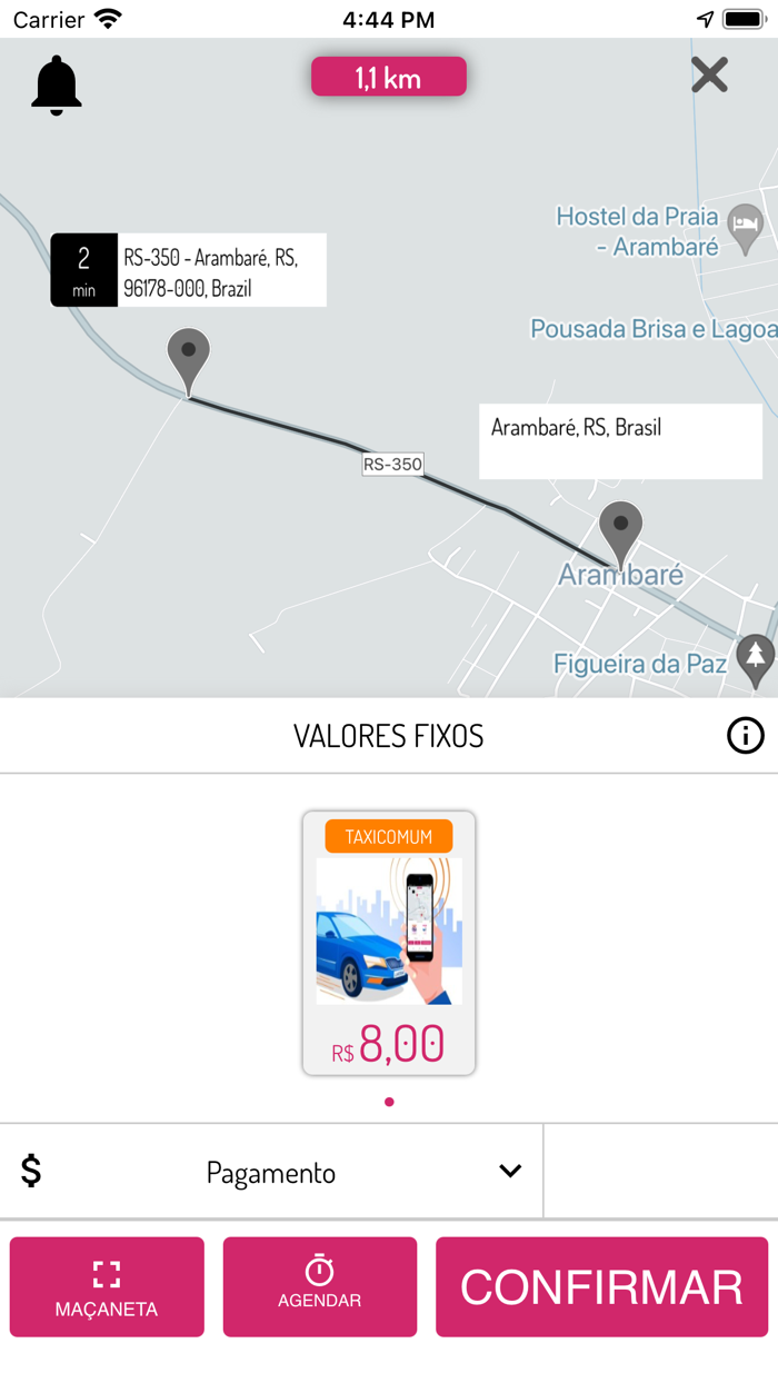 Camaquã Driver - Passageiro